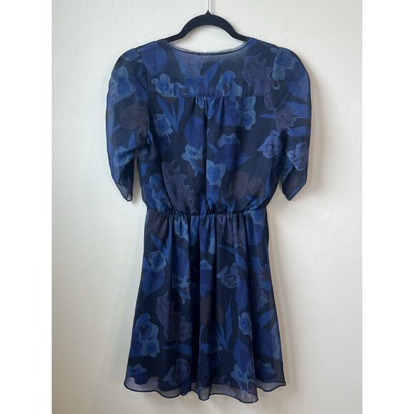 Ted Baker London Juleah Floral Wrap Dress Sz 1, US Size 4, EUC - Picture 2 of 8